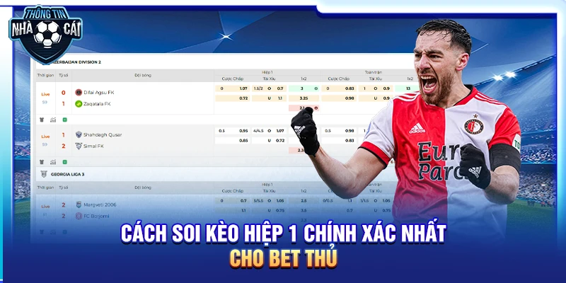 Tỷ lệ kèo hiệp 1: Tại sao đây là mỏ vàng của người chơi trên trang cá cược bóng đá?