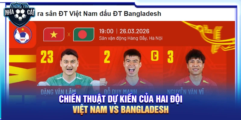 Tỷ lệ kèo Việt Nam vs Bangladesh: “Quân xanh” vừa sức cho thầy trò Kim Sang Sik