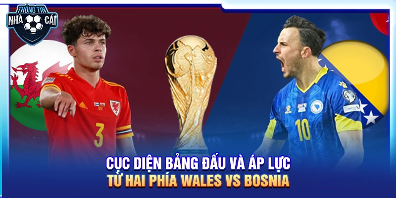 Cục diện bảng đấu và áp lực từ hai phía Wales vs Bosnia