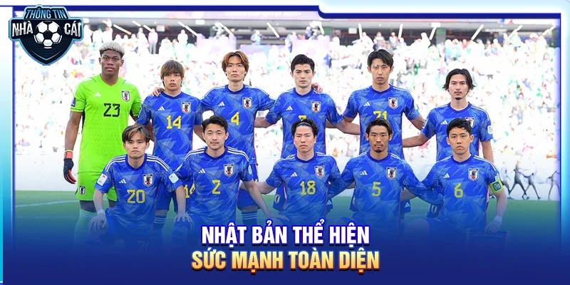 Nhật Bản thể hiện sức mạnh toàn diện