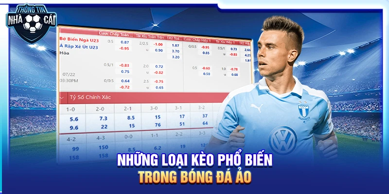 Những loại kèo phổ biến trong bóng đá ảo