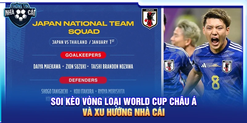 Soi kèo vòng loại World Cup châu Á và xu hướng nhà cái